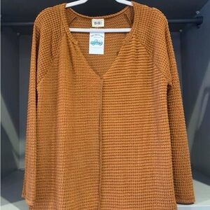 BiBi waffle knit sweater